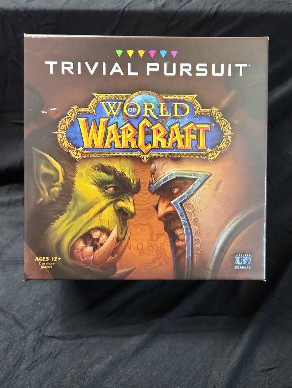 Trivial Pursuit: World of Warcraft Edition Board Game - Brown/Green
